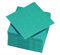 LE NAPPAGE ARTS DE LA TABLE 50 Servietten Tex Touch Cocktail 25 x 24 cm Enteneiblau FSC, Zellstoffwatte, blau (bleu Canard), 25cm x 24cm