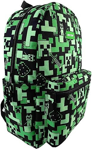 Minecraft Rucksack mit Laptopfach/Tabletfach - Höhe 44cm