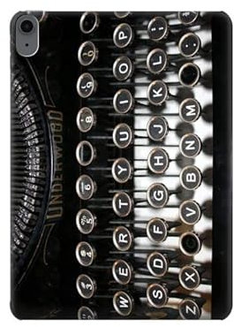 Typewriter Tablet Hülle Schutzhülle Taschen für iPad Air 11 (2025,2022,2020, 4th, 5th), iPad Pro 11 (2022, 6th)