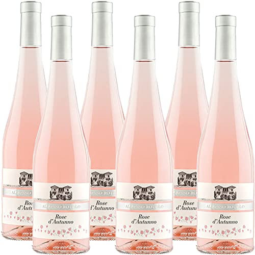 Aglianico Rosato Cilento Igt | Rose D'Autunno | Alfonso Rotolo | Vino Rosè | 6 Bottiglie 75 Cl | Idea Regalo