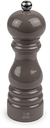 PEUGEOT - Pfeffermühle Paris 18 cm - Kollektion Paris-rama - Klassische Mahlgradeinstellung - Aus PEFC-zertifiziertem Holz - Französiches Know-How - Taupegrau