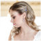 Inilbran Vintage Saphir Kristall Haarspange Barrettes Blau Kristall Hochzeit Haarspange Vintage Strass Haarnadel Barrette Bling Cz Haarnadeln Haarspange Bobby Pins Braut Haarschmuck(style A)