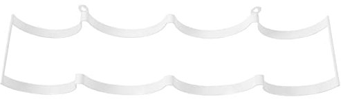 ORFOFE Porte-papier Mural Forme De Pour Salle De Bain Support Décoratif Blanc Pour Papier Toilette Rangement Pratique Pour Maisons Et Hôtels