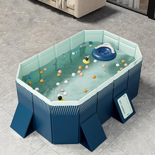 WDDEYYDS Piscina para niños, Patos, bañeras rectangulares para Adultos para Exteriores, Piscinas pequeñas para Acampar para el hogar y el Patio Trasero,1.85m