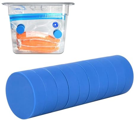 Sous-Vide-Gewichte, Sous-Vide-Magnete, Sous-Vide-Gewichte, Magnet-Clips, 4 Stück, Mehrzweck-Magnete, lebensmittelechte Magnete, silikonbeschichtete Magnete, niedrige Temperatur-Kochzubehör für