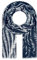 Majea - schmal geschnittenes Damen-Halstuch, dünner Schal, feines Halstuch, sommerlicher Damenschal, Damen Stola (880060) (blau 6)