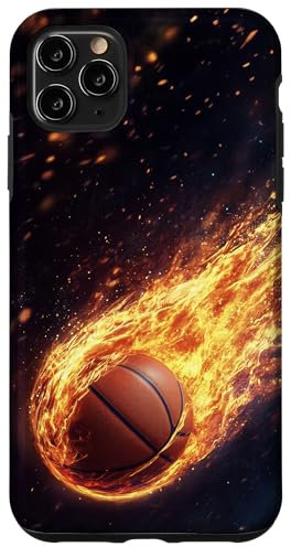 Basketball Fire Sports Slamdunk Case for iPhone 11 Pro Max
