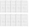 Filtros HEPA para aspiradoras Cecotec para Conga 7490 Immortal / 8290 Immortal, filtros de plástico para aspiradoras de repuesto (paquete de 10)