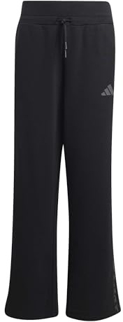 adidas Girl's Seasonals Animal Pants, Black/White, 11-12 Years