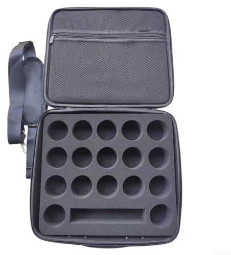 Billiard Case Storage Bag, Hard Shell EVA Lining, Lightweight Pool Ball Holder for Easy Transportation