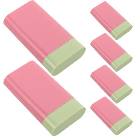 Zerodeko Leere Deostift Tuben 20g Wiederbefüllbare Plastikbehälter für Selbstgemacht Rouge Balsam und Sonnencreme 6 Stück Auslaufsichere Kosmetikspender für Reisen und Proben