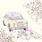 Ambiente Serviette Just Married mit Auto + Schriftzug für die Hochzeit 20 Servietten pro Packung