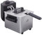 Jata FR115 Freidora de Aceite de 1,5 litros, 1000 W, Antimezcla sabores, Fácil limpieza, Acero Inox, Temperatura Regulable, Recoge cable