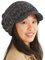 Mütze Schirm Visor Wintermütze - Herren Schildmütze Beanie Damen Schirmmütze Strick Mit Schild Mix Schwarz