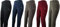 ReitsportPlus Reitleggings Damen Silikon Vollbesatz Reithose Grip (S (36/38), Black)