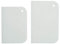 Decora 9271080 Set 2 Spatole in Plastica 12 X 8,3 cm e 13,5 X 9,2 cm