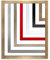myposterframe Rahmen 80 x 120 cm Maia Bilderrahmen MDF Vintage Gold mit Acrylglas Antireflex 1 mm