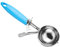 JUNADAEL J Portion Scoop, #12/3.25 OZ Disher Scoop, Ice Cream Scoop, Blue Handle, for Portion Control, Cookie Dough, Cupcake Batter, Ice Cream, Muffin, Mashed Potatoes
