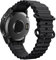 NotoCity Armband für Garmin Fenix 5/ Fenix 6/Fenix 7, 22mm Quick Fit Ocean Wave Soft Silikon Armband für Fenix 5 Plus/Fenix 6 Pro/Forerunner 935/Forerunner 945/Forerunner 955/Instinct Schwarz