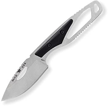 Buck Paklite 2.0 Hide Select Flaches Messer, Schwarz