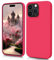 HiiVeet Silicone Case Designed for iPhone 15 Pro Case 6.1 Inch, Soft Ultra Slim Protective Shockproof Liquid Silicone Phone Case Cover with Anti-Scratch Microfiber Lining,Hot Pink