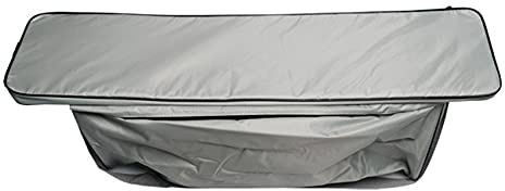 NIEI Inflatable Boat Storage Bag with Padded Seat, 85x22cm, Gray
