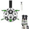 Sunshine smile Intelligenzspielzeug für Hunde,Hundefußball mit Griff,Hundespielzeug,Unzerstörbar Hundespielzeug Ball,Hundespielzeug Kleine Hunde,Hundespielzeug Große Hunde,Hundespielzeug Welpen
