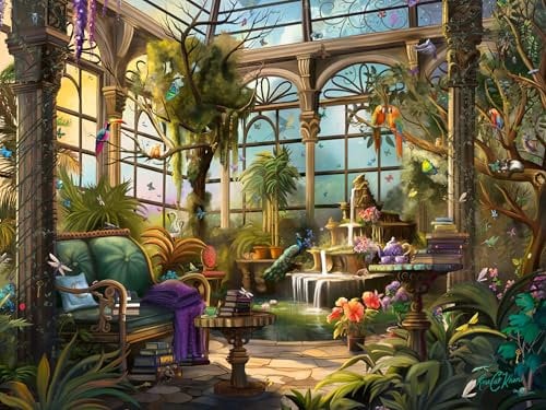 Ravensburger Puzzle 12001397 - The Green House - 1500 Teile Puzzle für Erwachsene und Kinder ab 14 Jahren