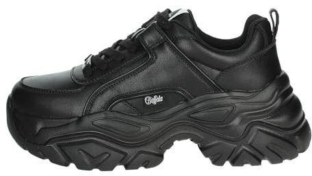 Buffalo Galactica - Schwarz Kunstleder Schuhgröße 40, Weite Normal