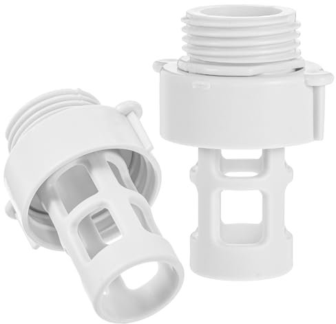 2 Pack Replacement Intex 10184 Garden Hose Drain Plug Connector for Intex Round Swimming Pools Pool Drain Hose Adapter for Easy Water Management