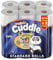 3 Ply Unscented Quilted Toilet Rolls - 63 Pack Luxury Toilet Paper – Super Soft Classic Loo Roll for Comfort and Easy Flush Embossed Toilet Tissue by Panda Cuddle