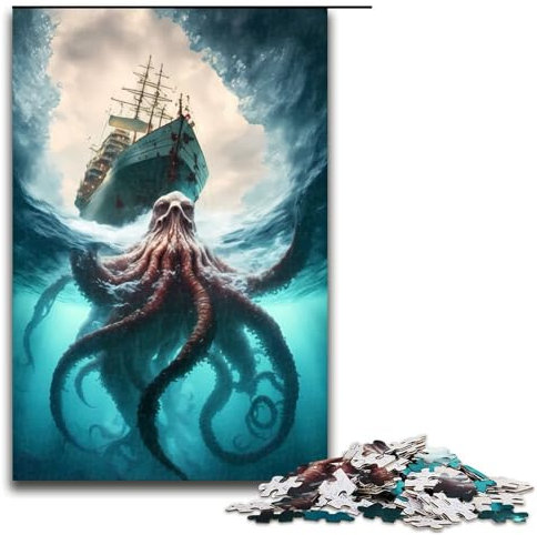 1000 Teile für Erwachsene und Kinder von Jigsaw Master of The Seas Puzzles für Erwachsene Holzpuzzle 1000 PCS