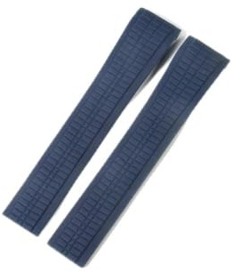 WUWMTUTCK Bracelet de montre en Silicone for bouche d'arc adapté for bracelets de montre pliants Patek Philippe Aquanaut5167A/5164 Grenade 21mm