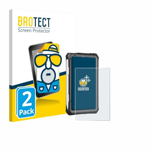 brotect Pellicola Protettiva Opaca per Apple iPad Mini 7 2024 (case-friendly) Pellicola Protettiva Anti-Riflesso (2 Pezzi)