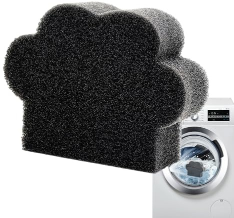 Keyubria Recogedor De Pelusas Para Lavadora,Filtro de Pelos para Ropa | Esponja Despelusadora en Forma de Garra de Gato para Prevenir Atascos Reutilizable