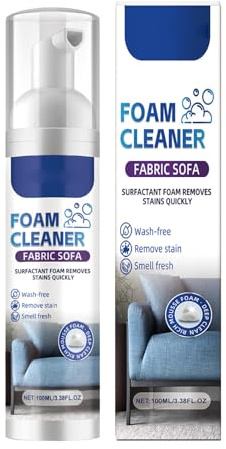 KOAHDE Sofa Cleaner Foam,Fabric Sofa Cleaning Foam,Sofa Cleaner Spray,100ML,1PC,Suitable for Fabric Sofa,Fabric Curtain,Mattress,Foam Cleaner