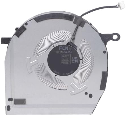 Kaeltsyn Ventola Raffreddamento CPU Ricambio Originale per Modelli Notebook 2024 Esecuzione 12V Custodia in Metallo Azione silenziosa