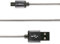CABBRIX Micro USB Ladekabel Space Gray 1,5m Lang [USB Schnellladekabel] Nylon 2,4A Sync Android Smartphones für Samsung Galaxy S7 S6 Edge S5 Neo HTC LG Sony Nexus Nokia Huawei Kindle XBOX PS4 JBL