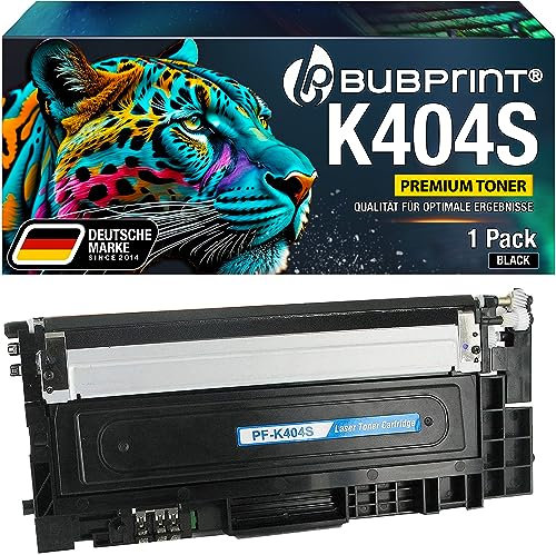 Bubprint EOLVAR Toner kompatibel als Ersatz für Samsung CLT-404S Schwarz für Xpress C430 C480