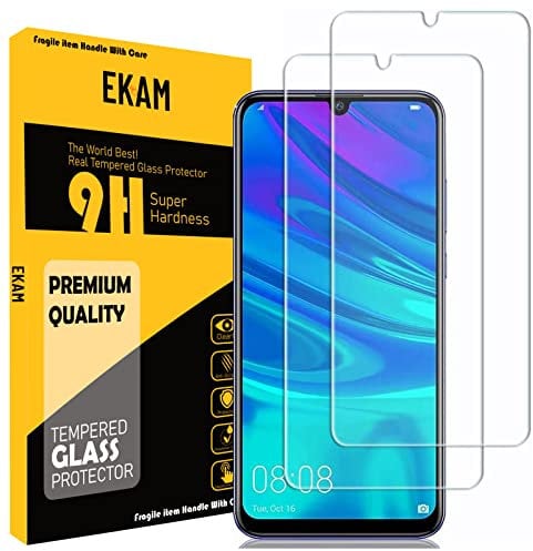 Mobile Stuff 2X Screen Protector for Huawei P Smart 2019 / Honor 10 Lite, HD clear Easy & Bubble Free Installation Tempered Glass Designed for Huawei P smart 2019 smartphone. [2 PACK]