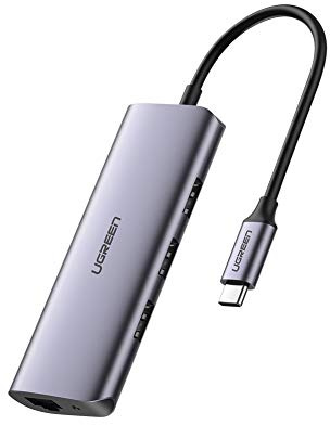 UGREEN 5-in-1 USB-C Hub mit Gigabit Ethernet