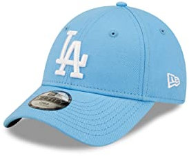 New Era Cap Fankappe Basecap Los Angeles Dodgers Modell 9Forty Strapback für Kinder türkis mit LA-Logo - Child