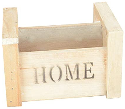 Blumentopf aus | Kleiner Pflanzkasten aus , kleiner Blumenkasten für Fensterbank, Dekobox für Innenräume, rechteckige Box für Garten, Terrasse, Innen und Außen