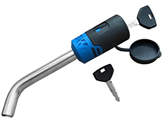B&W Trailer Hitches Receiver Hitch Lock - Fits 2, 2.5 & 3 Receivers - TS51230