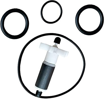 JZSMY for Lay Z Spa for Coleman Water Pump Seal Rebuild Kit with Impeller, 4Pcs Ring with 1Pcs Impeller P4071 58113 E02 Hot Tub Pump Rotor Impeller Water Pump Seal O-Rings