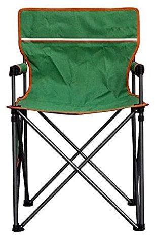 CULPRT Outdoor Beach Picknick Tragbarer Campingstuhl Grillstühle Ultraleichter Angelstuhl Mit Aufbewahrungstasche, Camping -Klappstuhl/Grün