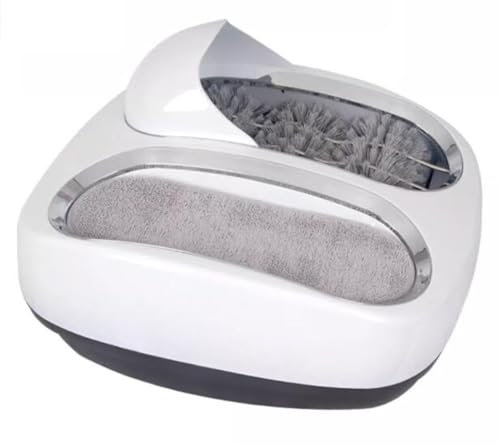 Machine De Nettoyage De Semelles, Polisseuse De Semelles pour Bottes/Chaussures À Induction Automatique Intelligente, Aucun Couvre-Chaussure Requis, pour Hôtels