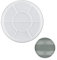 Silikonform Tablett, Silicone Molds Tray With Grooves, Silikonform Harz GießForm Beton, Silikonformen Tablett Mit Rillen für Harz Harzformen(17.2cm)