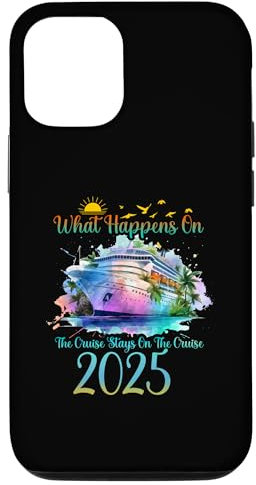 Hülle für iPhone 15 Was auf der Kreuzfahrt passiert, bleibt auf der Kreuzfahrt