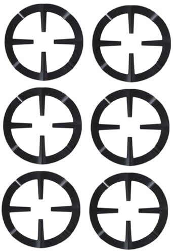 Yardenfun 6pcs Gas Stove Stand Coffee Pots Stove Top Rack Coffee Maker Bracket Kitchen Pot Racks Non-slip Design